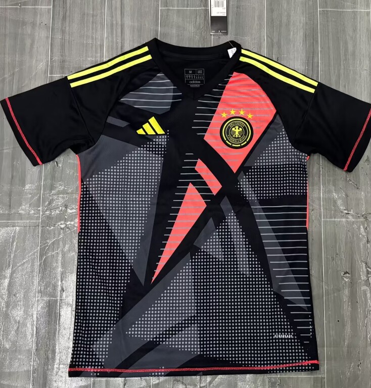 AAA Quality Germany 2024 Euro GK Black Soccer Jersey